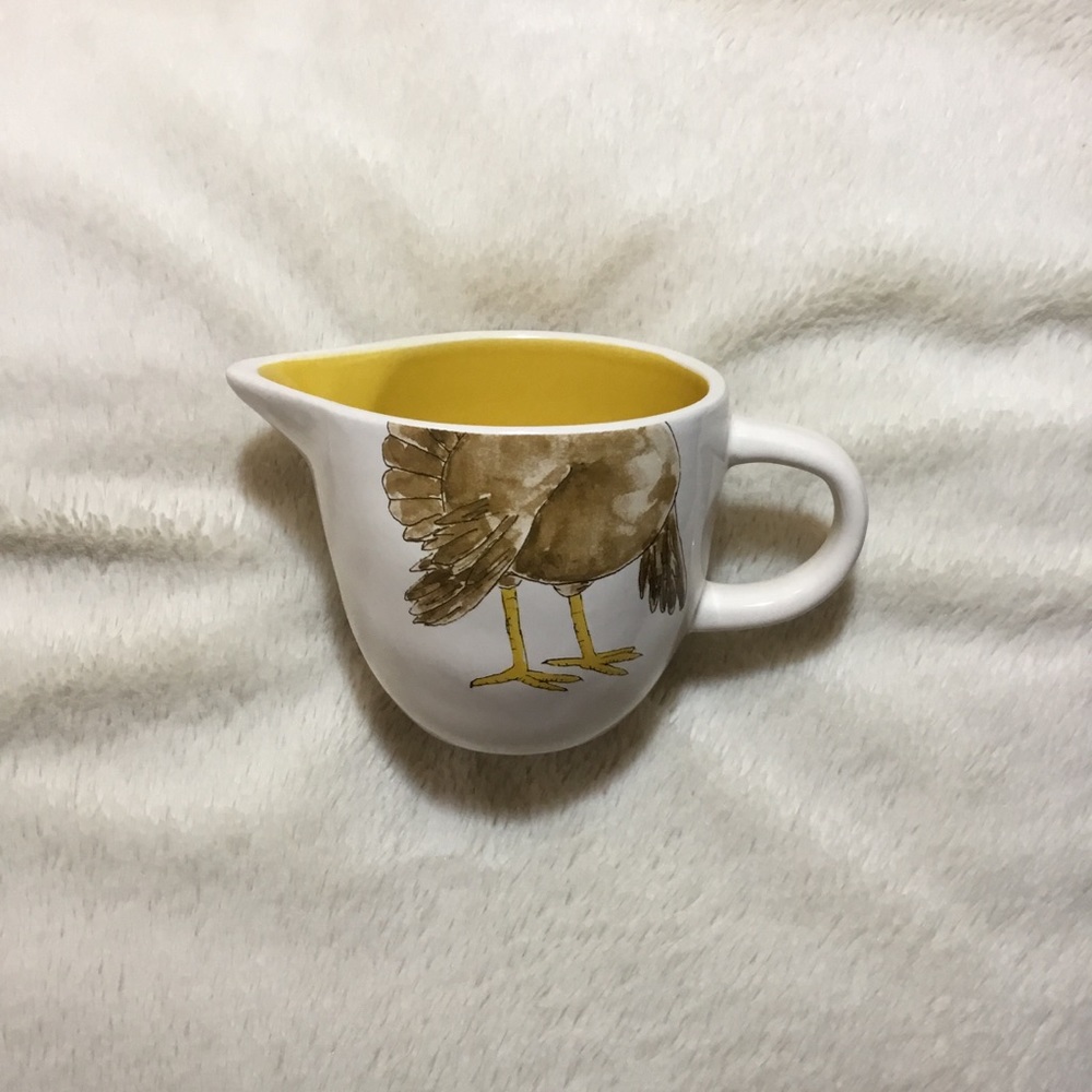 Rae Dunn Yellow Colored Thanksgiving Creamer NWT